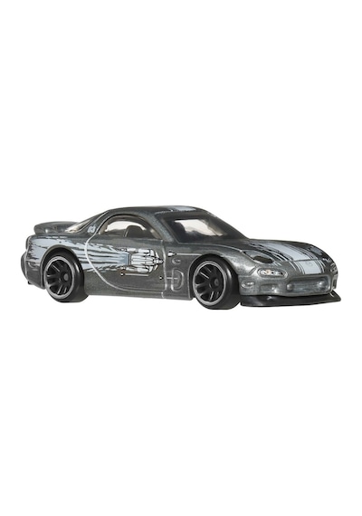 Hot Wheels Fast & Furious 25 Yıl Sılver Serisi - 1995 Mazda Rx-7 Jkx23 - Hnr88 Gri