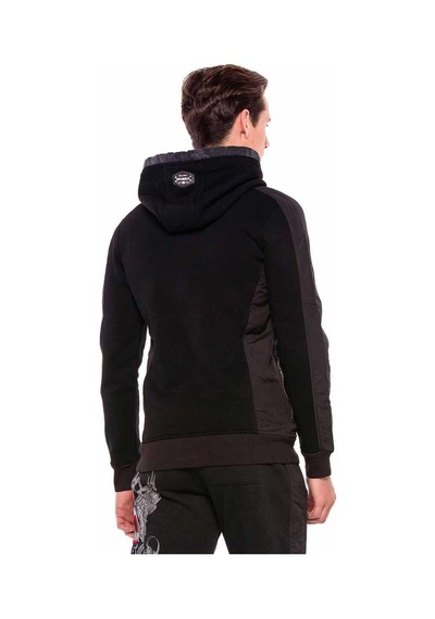 Cipo & Baxx Cl358 Baskılı Nakışlı Kapşonlu Kapşonlu Sweat L 001