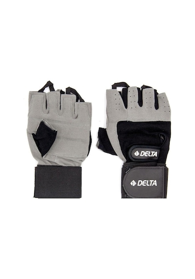 Delta Gym Gloves Ağırlık Eldiveni Fitness Ve Spor Ekipmanları Unisex Siyah