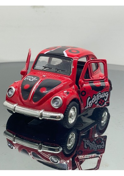Metal 8 Cm Eski Classik Model Oyuncak Araba - Kırmızı