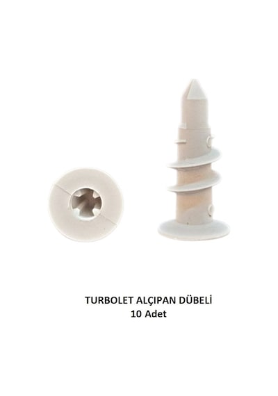 Turbolet Dübeli, Burgulu Turbulet Dübeli 10 Adet