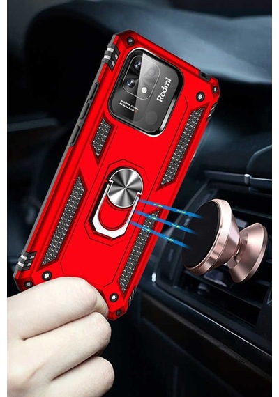 Xiaomi Poco C40 Kilif Selfie Yüzüklü Iki Katmanli Koruyucu 63888222 - Renk / Gold Xiaomi Poco C40 Kilif Selfie Yüzüklü Iki Katmanli Koruyucu 63888222 - Renk / Gold