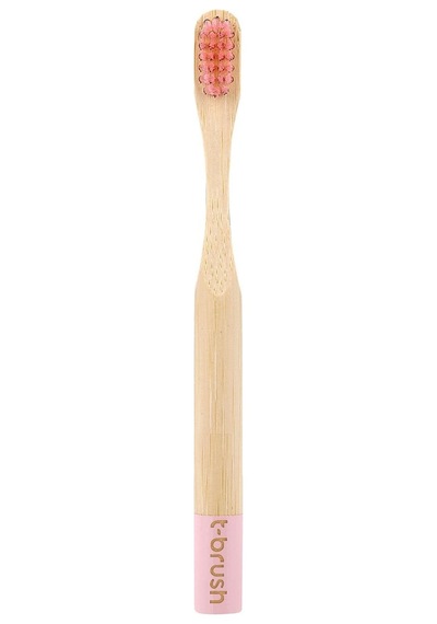 T-brush - Çocuk Doğal Diş Bakım Seti - Mavi- Large