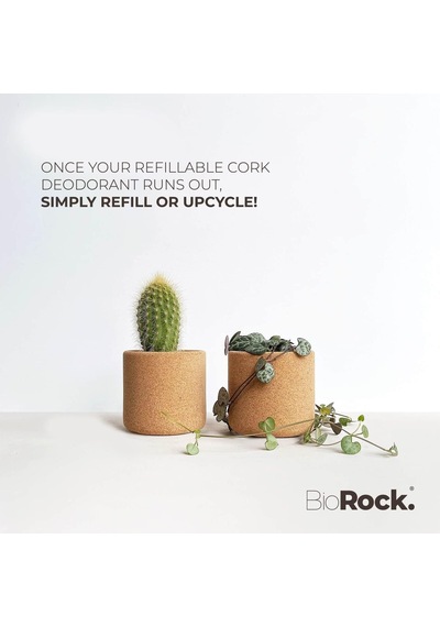 Biorock Crystal Deodorant Stick 120 Gr Yedek Crystal Refill Plastiksiz Doğa Dostu 2'li Ekonomik Set