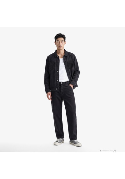Unıted4 Denim Erkek Siyah Ceket Denceust Çok Renkli