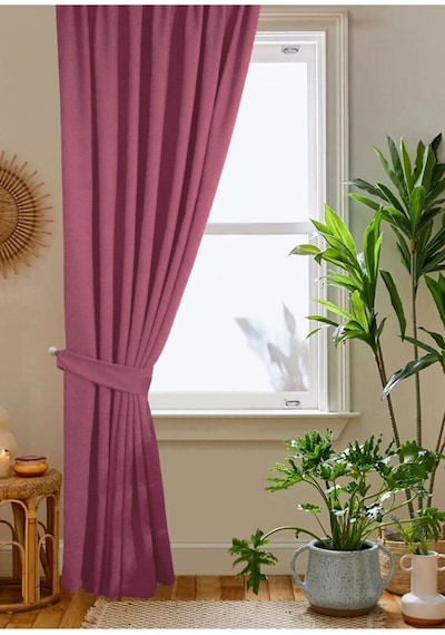 Home Color Home Gül Kurusu Petek Kadife Dokulu Fon Perde Düz Dikişli Ekstrafor Büzgü 1.sınıf Kalite Gülkurusu