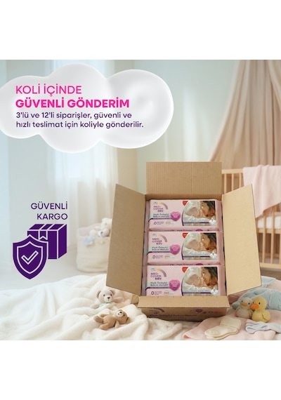 Med-cover Baby Pişik Önleyici Bakım Mendili 50'li x 3 Avantaj Paketi