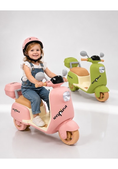 Wespina 6 V Uzaktan Kumandalı Akülü Motor Pembe