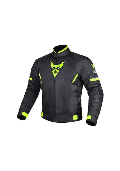Motocentrıc Tam Korumalı Motosiklet Montu Sarı - Siyah
