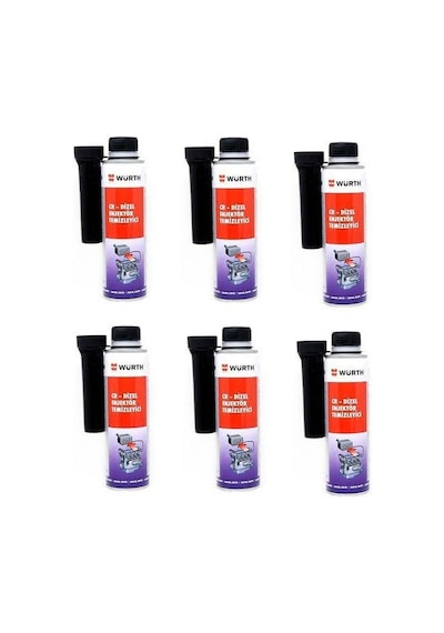 Würth Dizel Enjektör Temizleyici 300 Ml - 6 Adet