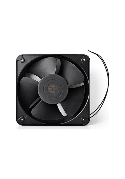 220v Ac Kare Metal Gövde Fan 200x200x60mm Rulmanlı Endüstriyel Soğutma Fanı