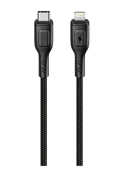 Knit 30W Hızlı Şarj Destekli Type-C To Lightning Şarj Ve Data Aktarım Kablosu 1 Metre Siyah