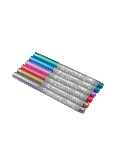 Jovı 1606m Decor Metalık Kalemi - 6 Renk Beyaz