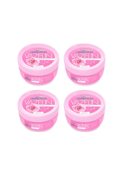 Cire Aseptine Gül Kokulu Vazelin 4 x 150 ML
