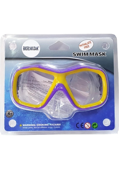 Yüzücü Tek Maske - 2380/csb - 1 Adet Çok Renkli