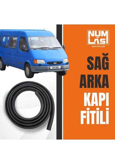 Ford Transit 1985-2000 Sağ Arka Kapı Fitili-a Kalite-numlas-nm4935