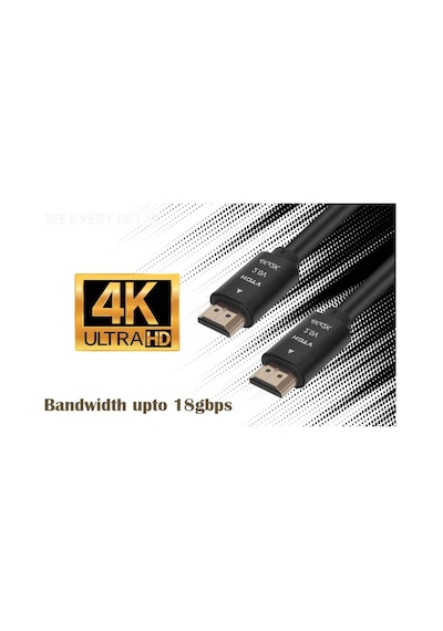 Wozlo 2 Metre Hdmi 2.0 Kablo 4k 60hz , 2k 144hz Ethernet 18gbs Arc Hdtv 4k Hdmi Kablosu