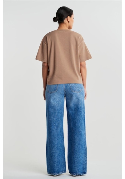 Mad Girls Camel Tişört Mg1284