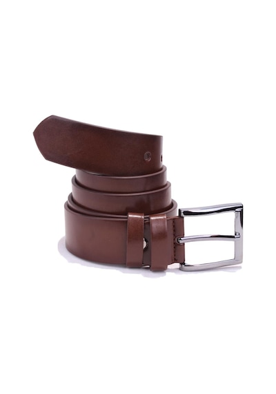 Dagoster DMK26-456 Taba 4.5 CM Suni Deri Erkek Kemer Taba