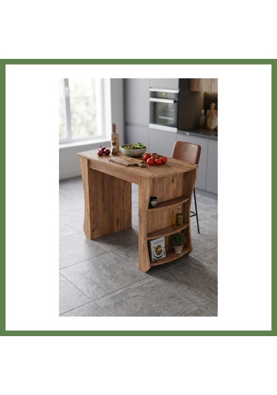 Bezos Mutfak Masası Mutfak Adası Ada Masa Bar Masası Kahvaltı Masası Raflı Çok Amaçlı Dolap Modern Masa 120x60 Cm 9836 Atlantik Çam Hb006 Atlantik - Çam Bezos Mutfak Masası Mutfak Adası Ada Masa Bar Masası Kahvaltı Masası Raflı Çok Amaçlı Dolap Modern Masa 120x60 Cm 9836 Atlantik Çam Hb006 Atlantik - Çam