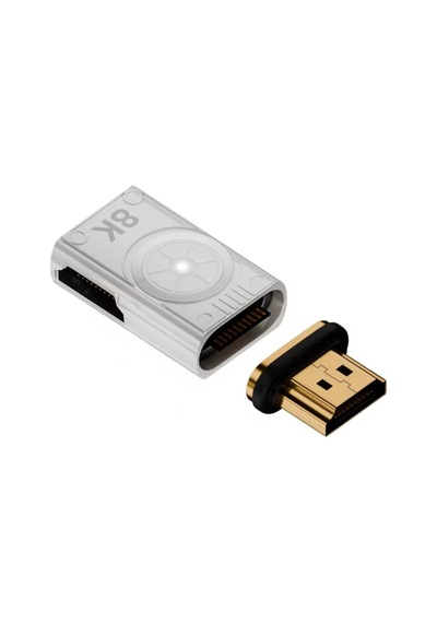 Hdmı To Hdmı 90 Derece Çevirici 8k Metal Çevirici Adaptör