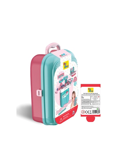 Ogi Mogi Toys Doktor Oyun Seti Eğitici 2 Si 1 Arada Sırt Çantası