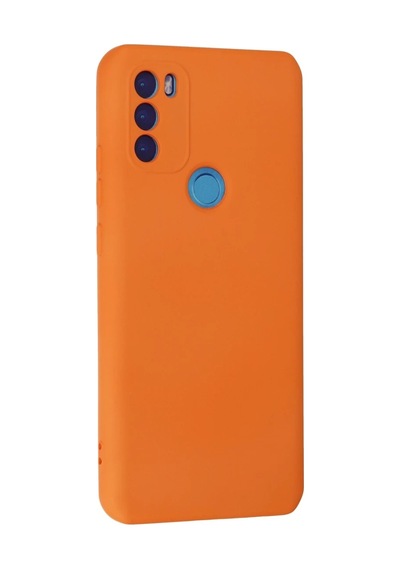 General Mobile Gm 21 Plus Kılıf Nano İçi Kadife Silikon - Turuncu 0.2M-Çok Renkli