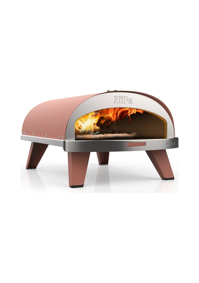 Ziipa Piana Gazlı Pizza Fırını Terracotta Zp-22-045 Ziipa Renkli