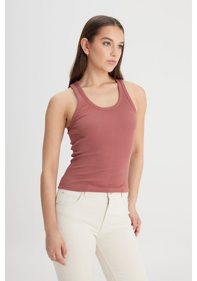 Lee Slim Fit Dar Kesim Kiremit Rengi Tişört L241615A95 Kiremit