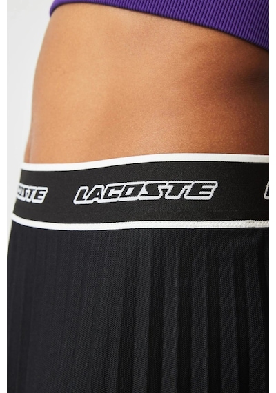 Lacoste Active Loose Fit Womens Skirt Bol Kesim Kadın Etek Siyah