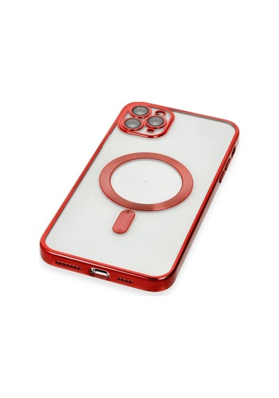 Apple iPhone Uyumlu   11 Pro Max Kılıf Kross Magneticsafe Kapak - Kırmızı