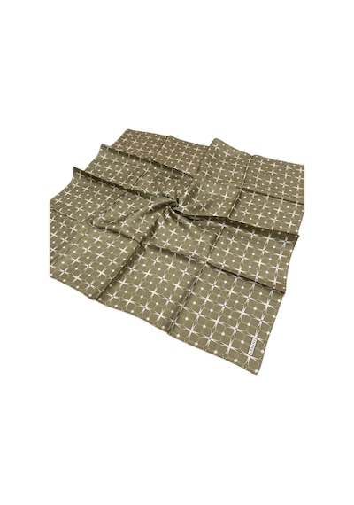 Armine İpek Eşarp 2025 Kış - 9207-51 Twill - Yeşil