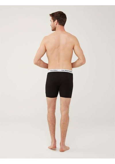 U.S. Polo Assn. 80453 Erkek Tekli Uzun Paçalı Boxer 001