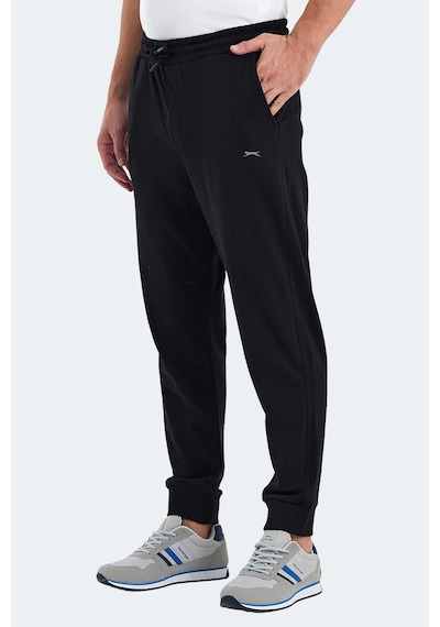 Slazenger Onıonıx I Erkek Cepli Siyah Eşofman Altı Siyah