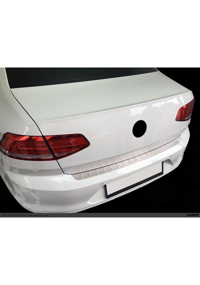 S-dizayn Vw Passat B8 Krom Arka Tampon Eşiği 2015-2019