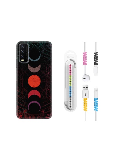 Vivo Y20 Kılıf Kablo Koruyuculu Epiclys 1645