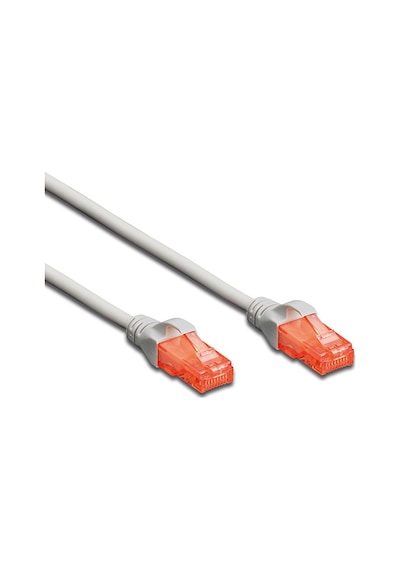 DIGITUS (DK-1617-010) 1 MT. CAT6 UTP LSZH GRİ PATCH KABLO