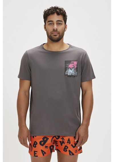 Bad Bear Lorenzo Erkek T-shirt Siyah