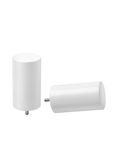 Ikea Uddnate Korniş Ucu 35 Mm Beyaz