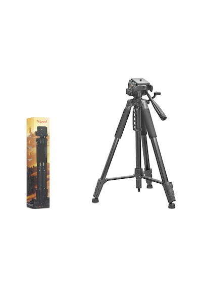 Nodar Nd1043 Telefon Tripodu Ayarlanabilir Kollu 4 Kademeli 206 Cm Siyah
