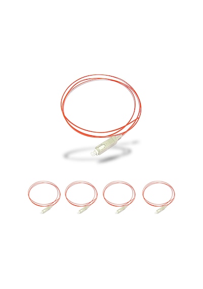 5 Adet Sc Sx Mm Om2 50/125 Fiber Optik Kablo 1 Metre