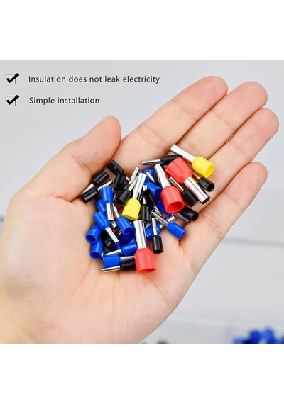 Ic-274c 1200 Parça 8 Boy 6 Renk Kutulu İzoleli Yüksük Seti - Kablo Yüksüğü