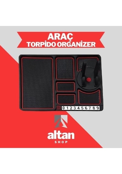 Torpido Kaydırmaz Ped Telefon Tutucu