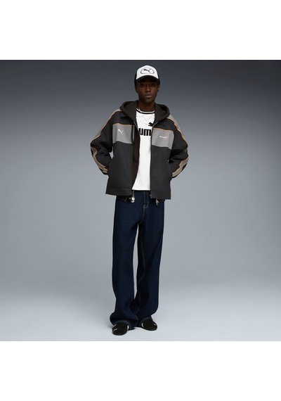 Puma Mclaren Racıng Coach T7 Erkek Ceket 637506 07 Gri