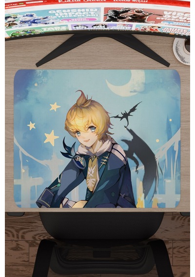 Mika Genshin Impact Anime Oyuncu V5 - 48x40 Xl Gaming Mouse Pad Fare Altlığı