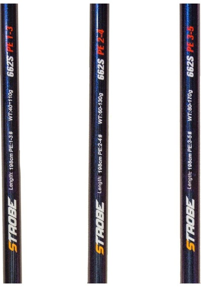 Ryuji Strobe 198 cm 40-110gr 2P Jig Olta Kamışı