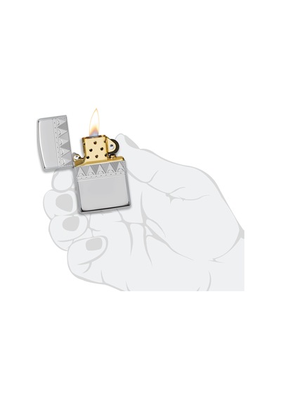 Zippo 26 Ss Diamond Pattern Design Çakmak