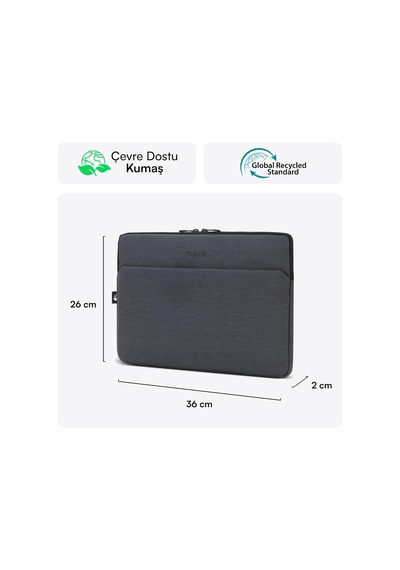 Mce-1504 14.1" Nova Eco Çevre Dostu 13-14 İnç Yeni Apple Uyumlu MacBook Pro İçin Kılıf, Aksesuar Bölmeli Laptop Kılıfı, Ykk Fermuarlı Notebook & Tablet Kılıfı, Antrasit Belirtilmemiş Mce-1504 14.1" Nova Eco Çevre Dostu 13-14 İnç Yeni Apple Uyumlu MacBook Pro İçin Kılıf, Aksesuar Bölmeli Laptop Kılıfı, Ykk Fermuarlı Notebook & Tablet Kılıfı, Antrasit Belirtilmemiş
