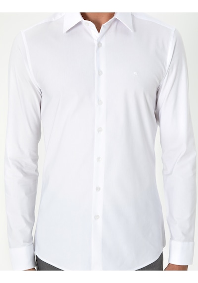 Pierre Cardin Erkek Beyaz Gömlek Desenli 50292264-vr013