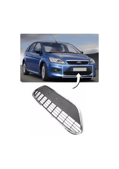 Fordyokyok  Ford Focus 2,5 Ön Tampon Panjuru Krom Nikelajli Titanium 2008-201